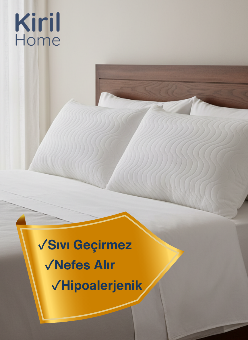 50x70 cm su geçirmez yastık alez