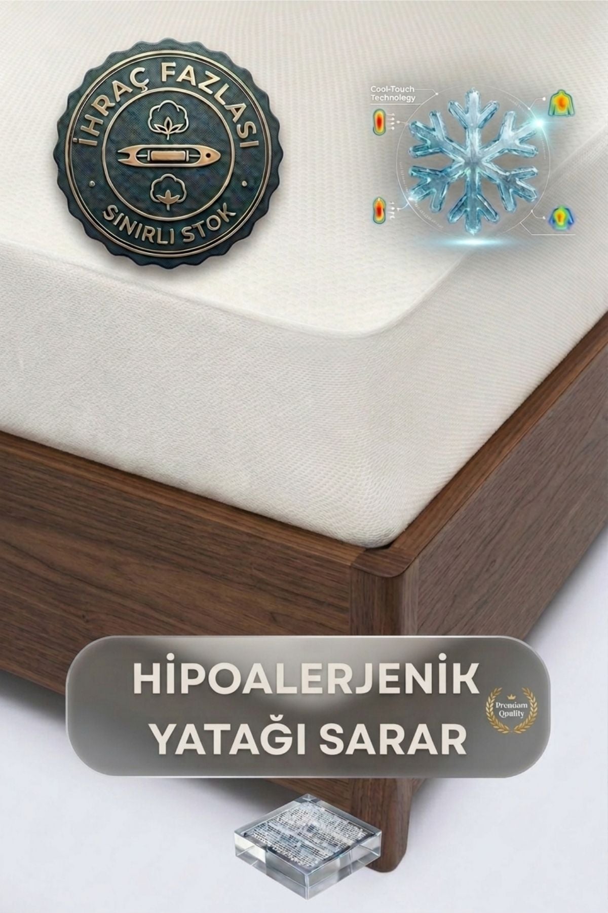 Serin Tutan Cooler Yatak Alezi | 160x200