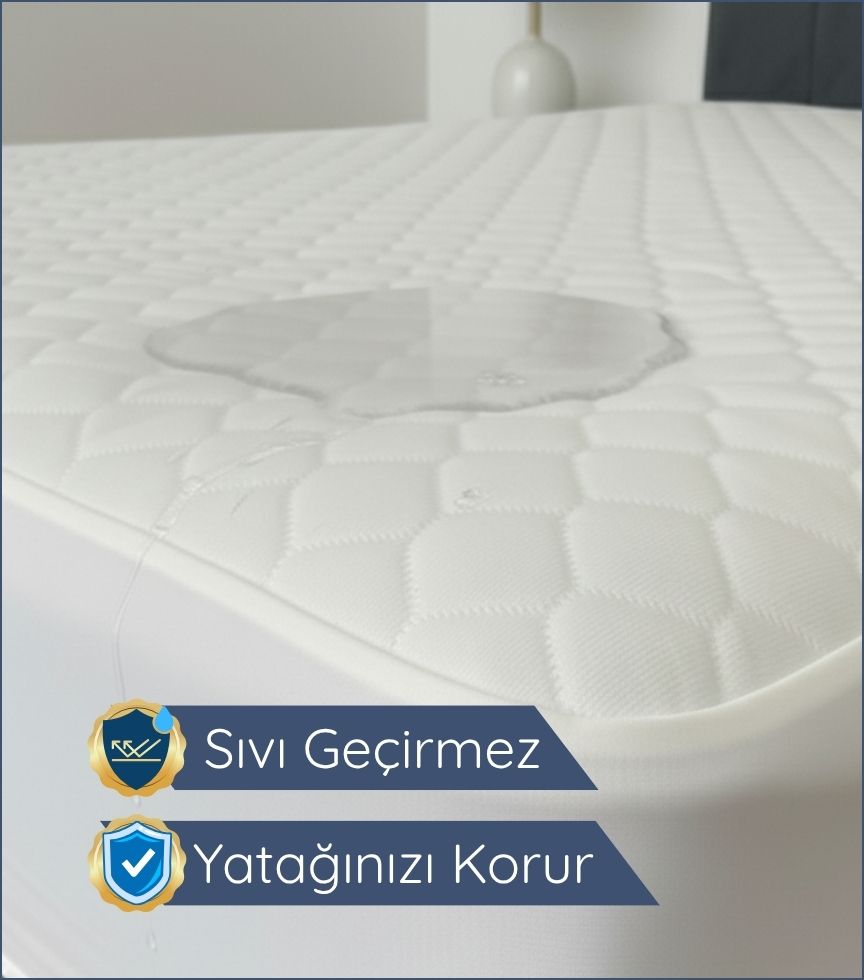 Ultra Soft Tek Kişilik Alez 120x200, Sıvı Geçirmez, Ses Yapmaz