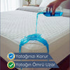 Ultra Soft Çift Kişilik Alez 150x200, Sıvı Geçirmez, Ses Yapmaz