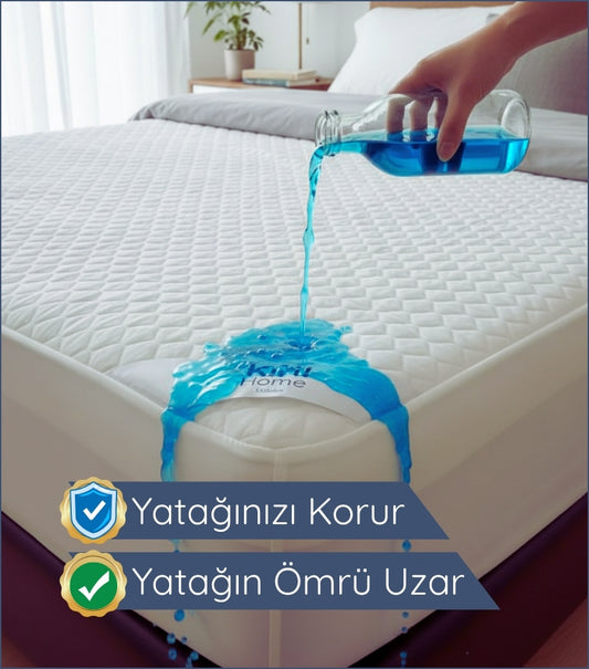 Ultra Soft Çift Kişilik Alez 150x200, Sıvı Geçirmez, Ses Yapmaz