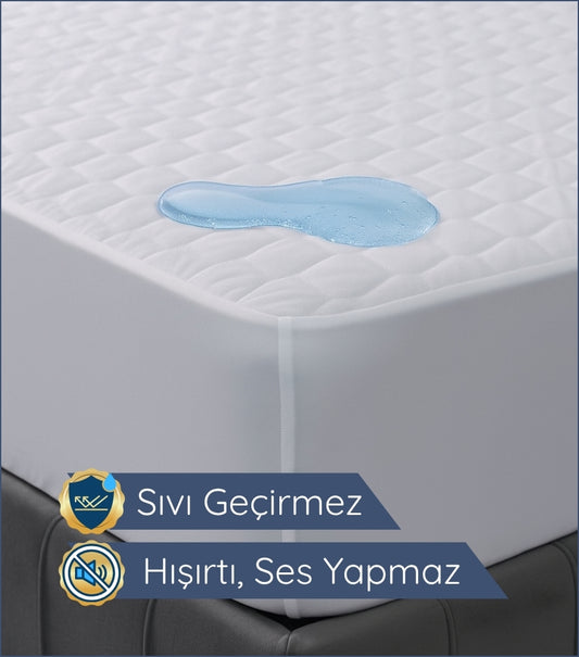 Ultra Soft Tek Kişilik Alez 90x190, Sıvı Geçirmez, Ses Yapmaz