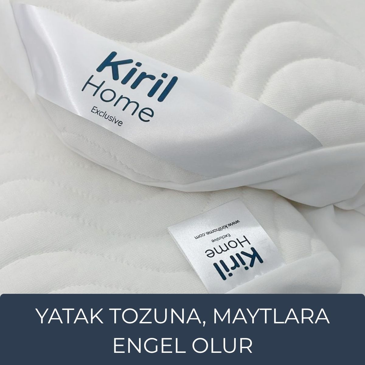 Yumuşak & Dolgun Premium Yatak Alezi – %100 Pamuk Yüzeyli, Sessiz ve Sıvı Geçirmez 160x200