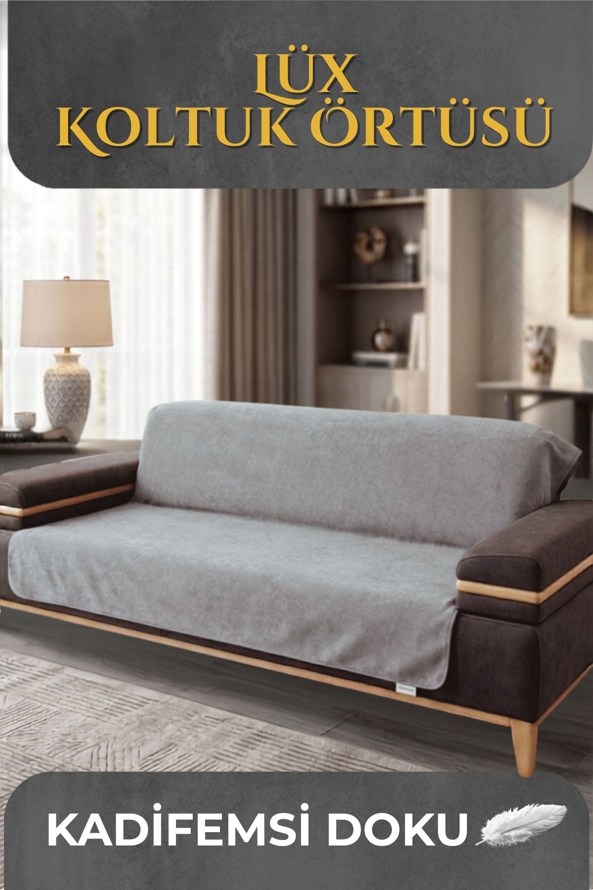 Velvet Koltuk Örtüsü