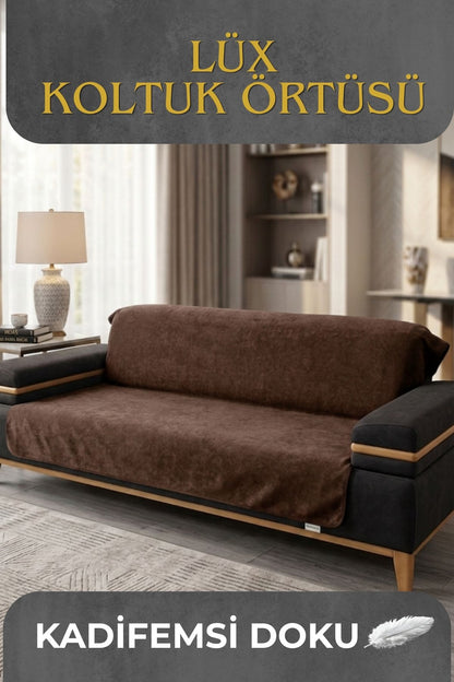 Velvet Koltuk Örtüsü (5 Farklı Ebat)